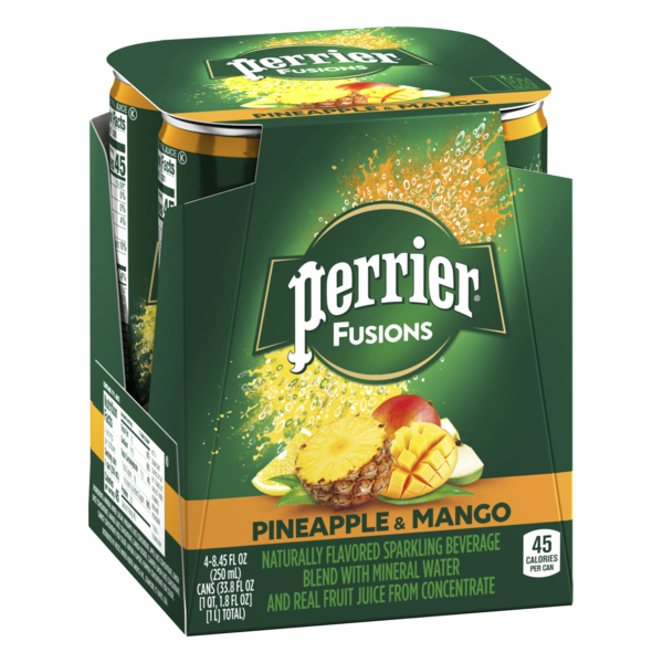 Perrier Pineapple & Mango Sparkling Water (8.45 fl oz) from Total Wine