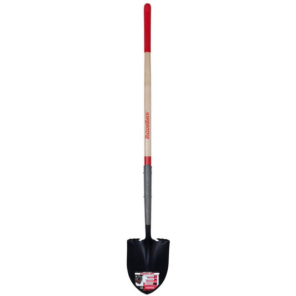 Razor-back Poweredge 48 In. Wood Handle Super Socket Digging Shovel
