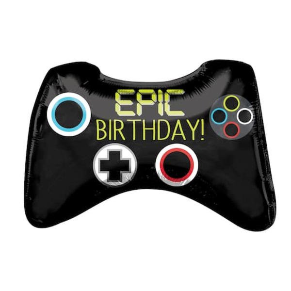 Anagram INFLATED 28" Epic Birthday Controller Mylar Balloon