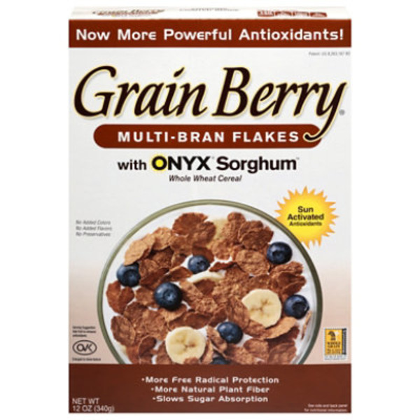 Grain Berry Multi-Bran Flakes with Onyx Sorghum Cereal