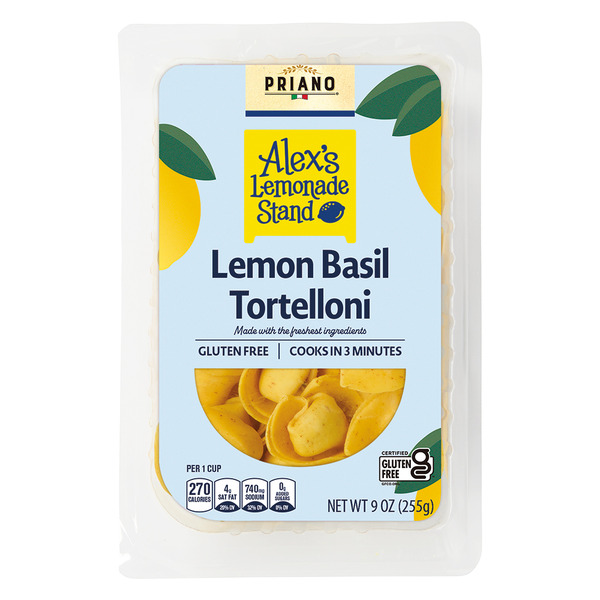 ALDI Priano Gluten Free Lemon Basil Tortelloni Same-Day Delivery
