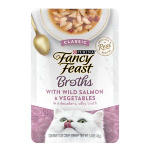 FANCY FEAST CT BROTH CLSC SLMN