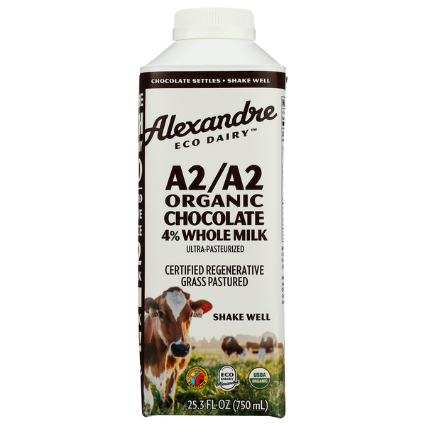 ミルク類 Alexandre Family Farm A2/A2 Organic 4% Whole Chocolate Milk Same