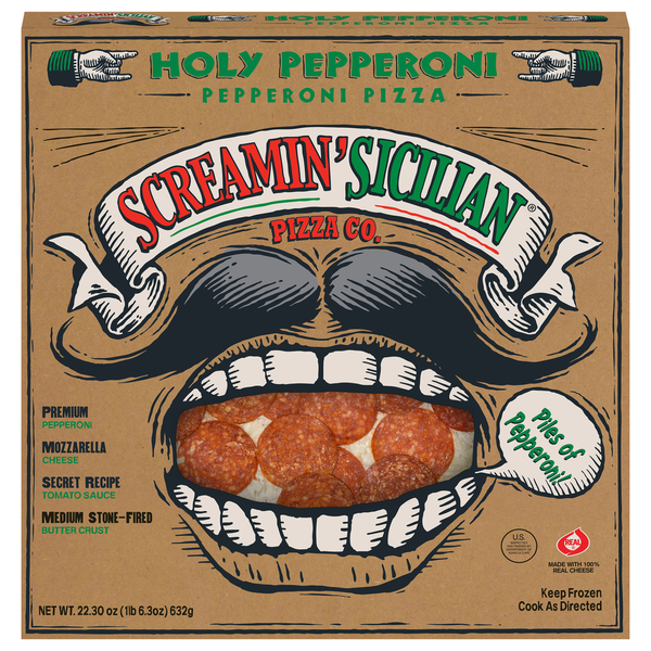Screamin' Sicilian Holy Pepperoni Pizza
