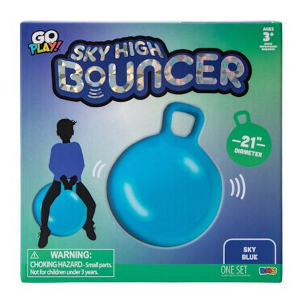 Toy Hub Inflatable Sky High Bouncer Toy With Handle