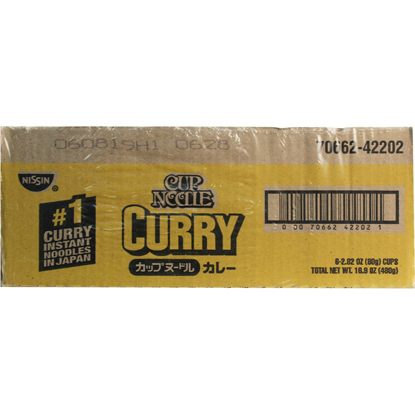 Nissin Ramen Noodle Soup, Curry