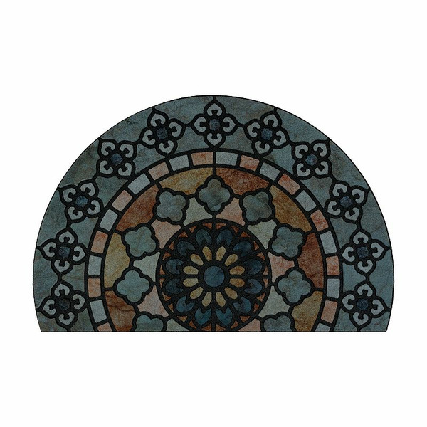 Sonoma Goods For Life Mineral Medallion 23\" x 35\" Doormat, Med Brown, 23 X 35