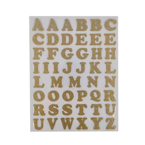 Imagin8 1" Iron-On Glitter Letters