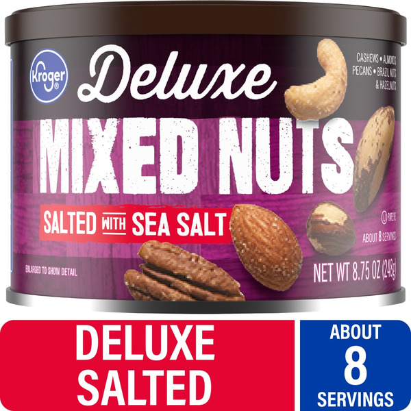 Fred Meyer Kroger Salted Deluxe Mixed Nuts Same-Day Delivery or Pickup ...