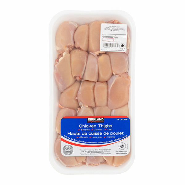 Kirkland Signature Boneless Skinless Chicken Thighs