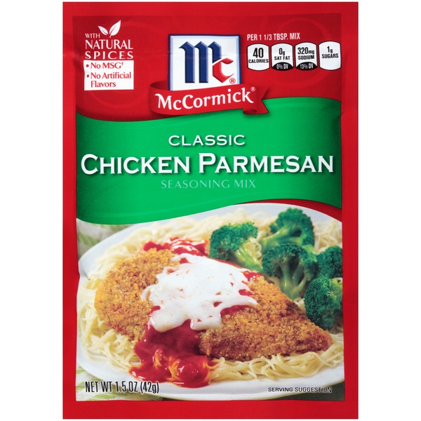 McCormick Classic Chicken Parmesan Seasoning Mix (1.5 oz) from Mariano