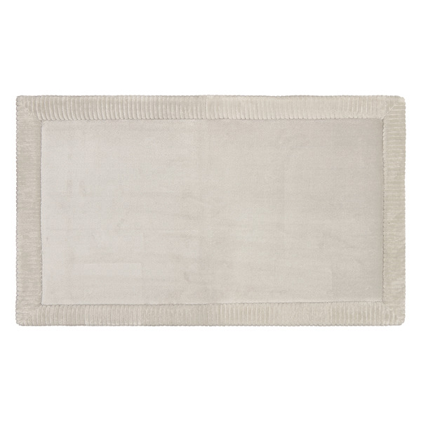 ALDI Huntington Home 20" x 34" Border Taupe Signature Memory Foam Bath