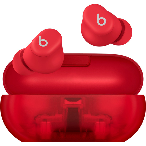 Beats Solo Buds True Wireless Earbuds - Transparent Red