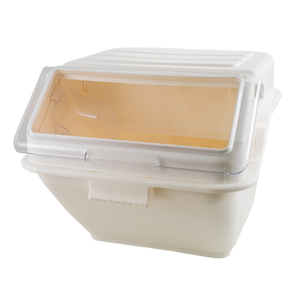 Winco - 10 Gallon Shelf Ingredient Bin, 150-Cup, 19.25" x 23.38" x 16.88" - 1 Ct.