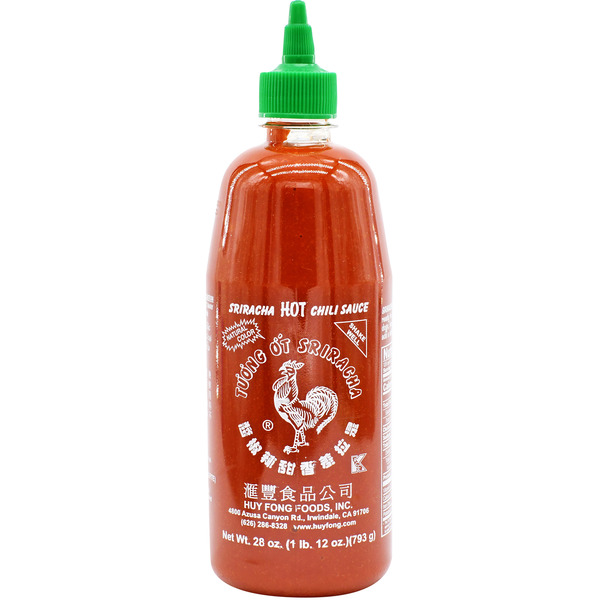 Huy Fong Foods Hot Sriracha Chili Sauce