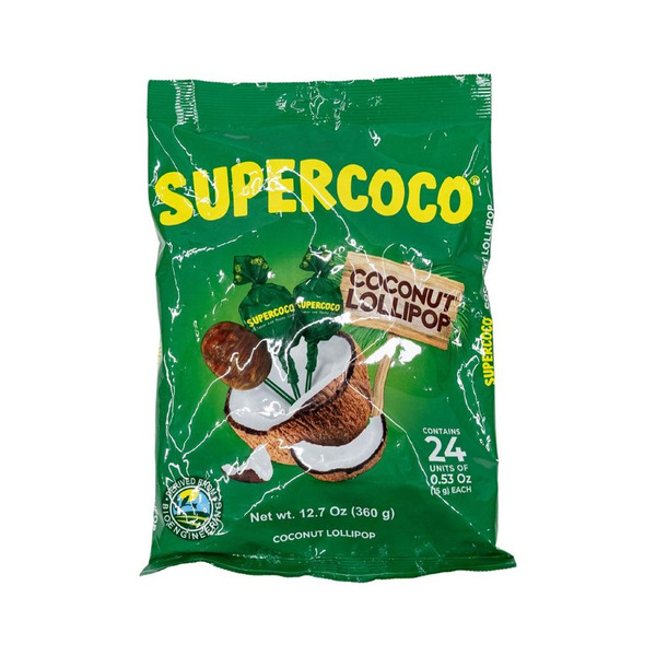 Supercoco Coconut Flavored Bombón Hard Candies Same-Day Delivery