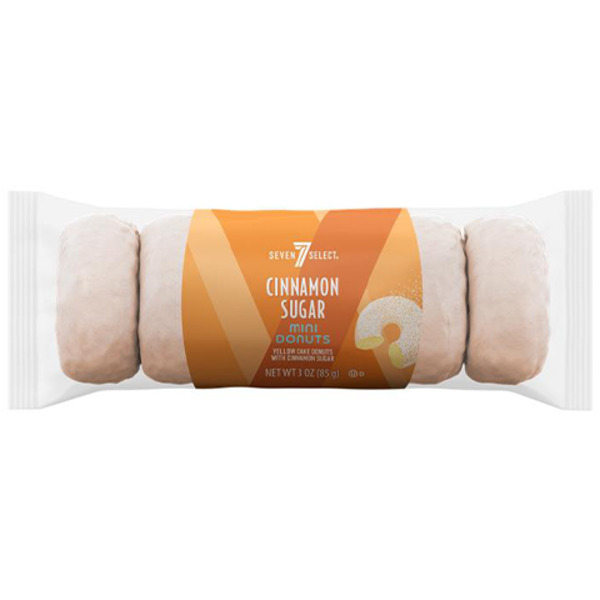 7‑Eleven Cinnamon Sugar Cake Mini Donuts With Cinnamon Sugar Topping