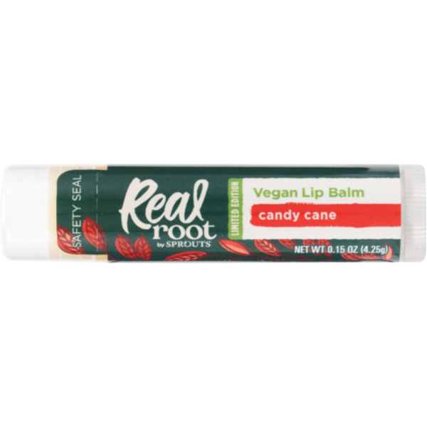Real Root Candy Cane Vegan Lip Balm Same-Day Delivery or Pickup