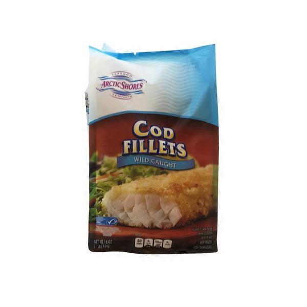 Arctic Shores Cod, Wild Caught, Fillets (16 oz) - Instacart