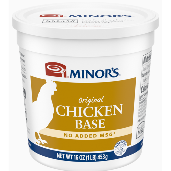 Minor's - Chicken Base  No Added MSG - 1 lb