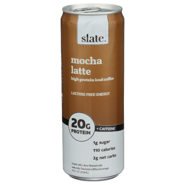 Slate Mocha Latte High Protein Iced Coffee Same-Day Delivery or
