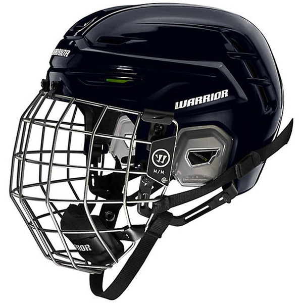 Warrior Alpha One Pro Ice Hockey Helmet Combo, Senior, L - Navy