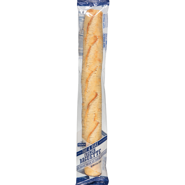 New French Bakery Artisan Bread, Take & Bake, French Baguette Same