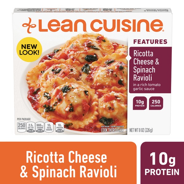 Lean Cuisine Cheese & Spinach Ravioli (8 oz) Instacart
