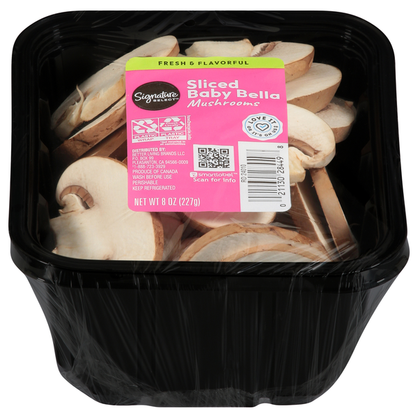 Signature SELECT Mushrooms, Crimini Baby Bella, Sliced
