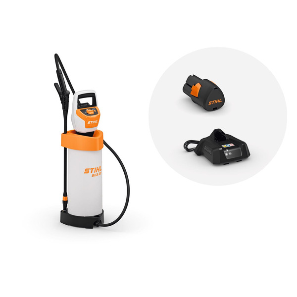 STIHL SGA 30 Battery-Powered Lever Grip Tank Sprayer, 1.25 gal
