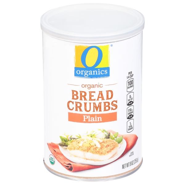 O Organics Bread Crumbs, Organic, Plain