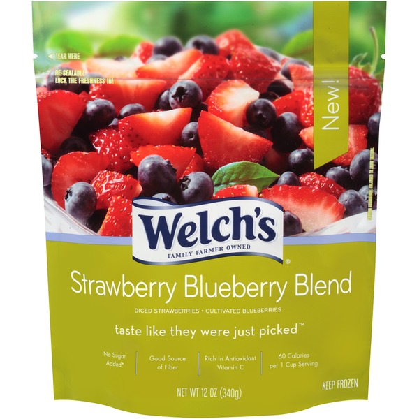 Welch's Strawberry Blueberry Blend Frozen Fruit (12 oz) from ACME