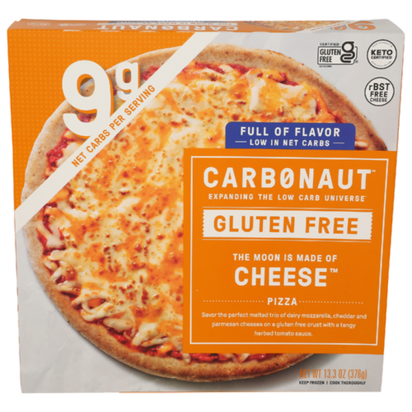 Carbonaut Cheese Gluten Free Low Carb Pizza Same-Day Delivery or