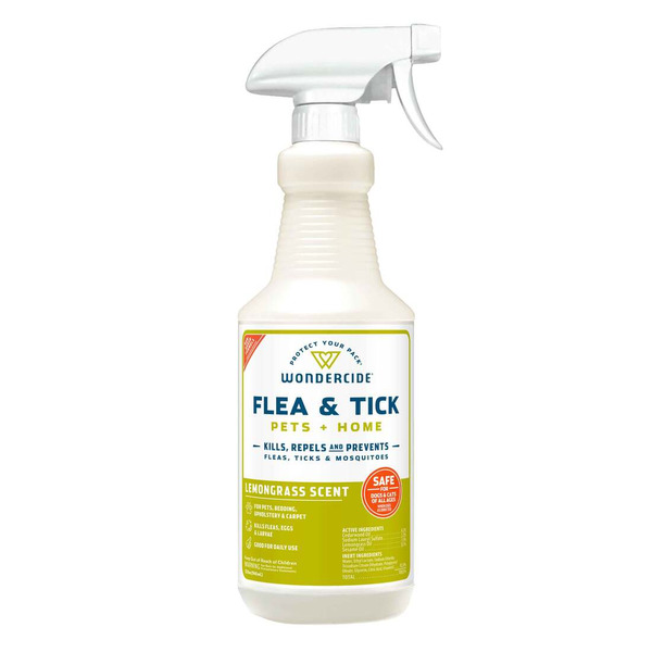 Wondercide Lemongrass Scent Flea & Tick Spray for Pets & Home