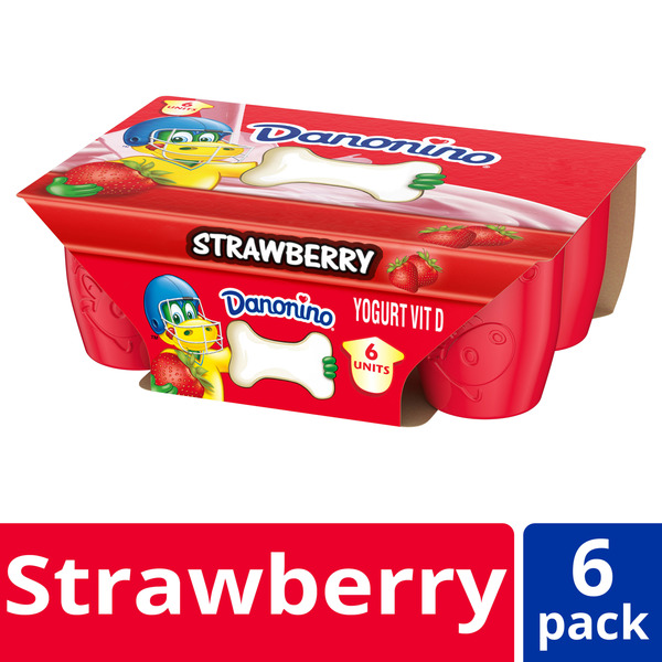 Danonino Strawberry Yogurt Kids’ Dairy Snack