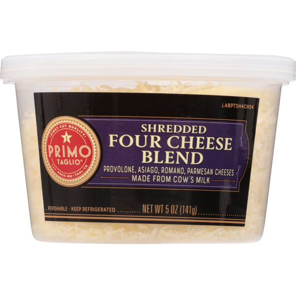 Primo Taglio Four Cheese Blend, Shredded