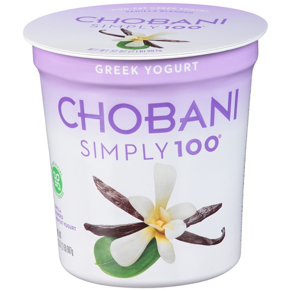 Chobani Vanilla Blended NonFat Greek Yogurt (32 oz) Instacart