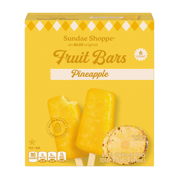Sundae Shoppe Pineapple Fruit Bars