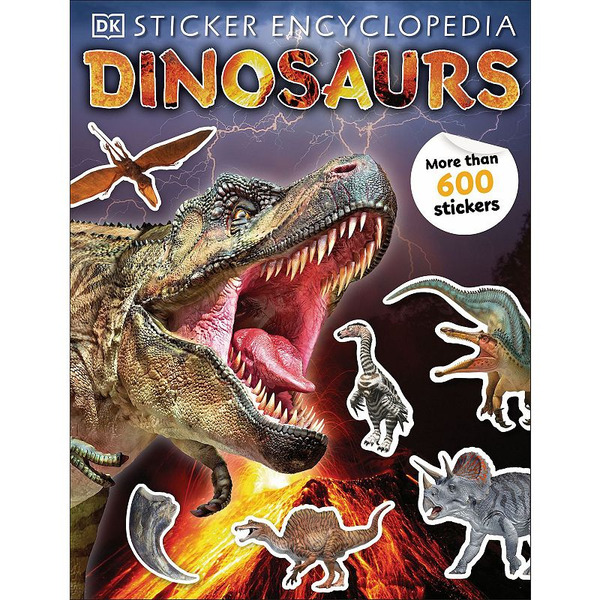 DK Children Sticker Encyclopedia Dinosaurs Book