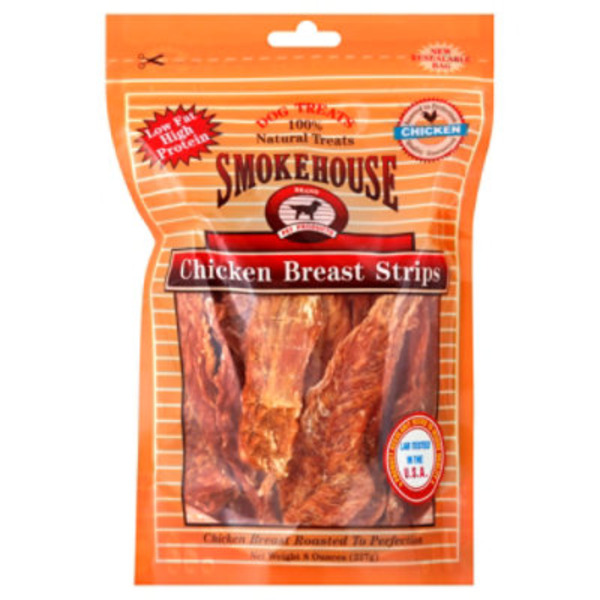 Smokehouse Dog Treats, Chicken Breast Strips