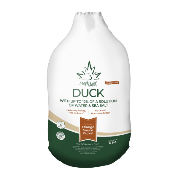 Maple Leaf Previously Frozen Whole Duck Same-Day Delivery or