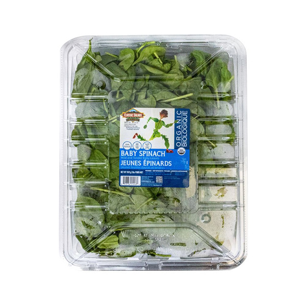 Organic Baby Spinach - 2 lbs