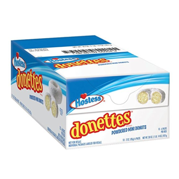 Hostess - Donettes Powder Mini Donuts - 3 Oz 10ct