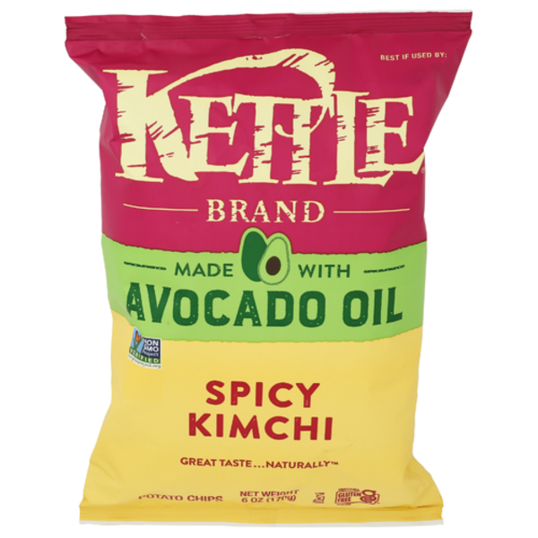Kettle Avocado Oil Spicy Kimchi Potato Chips
