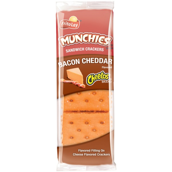 FritoLay Cheetos Bacon Cheddar Sandwich Crackers (1.38 oz) Instacart