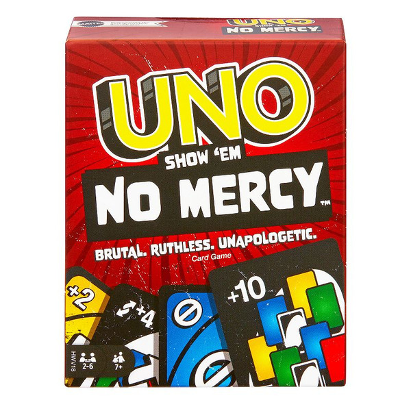 Mattel UNO No Mercy Card Game