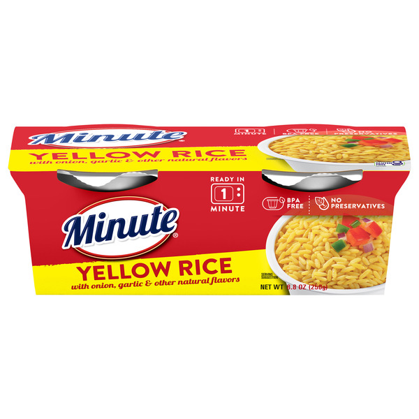 Minute Rice Ready To Serve Yellow Rice, Gluten-Free