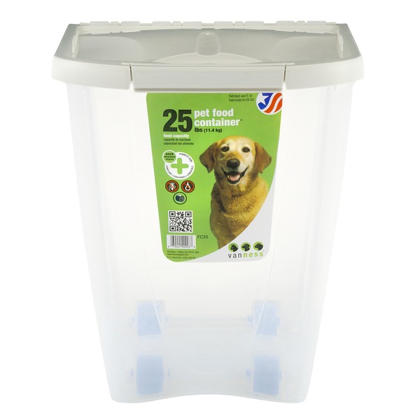 dog food container 25 lb