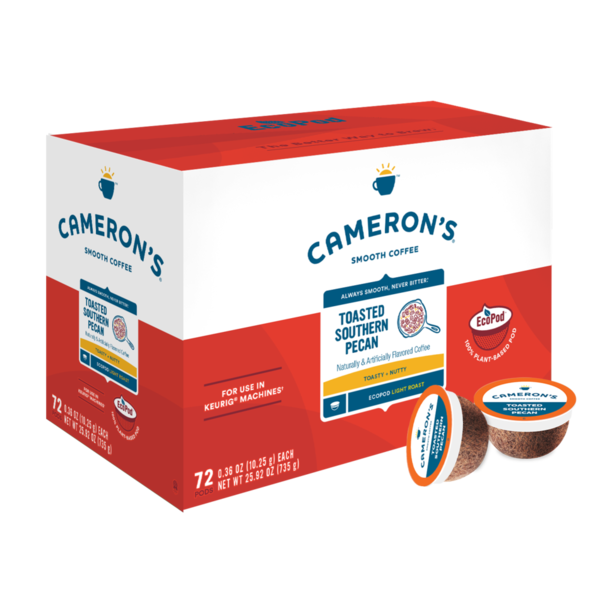 Cameron's Light Roast Toasted Southern Pecan Coffee Pods Same-Day ...