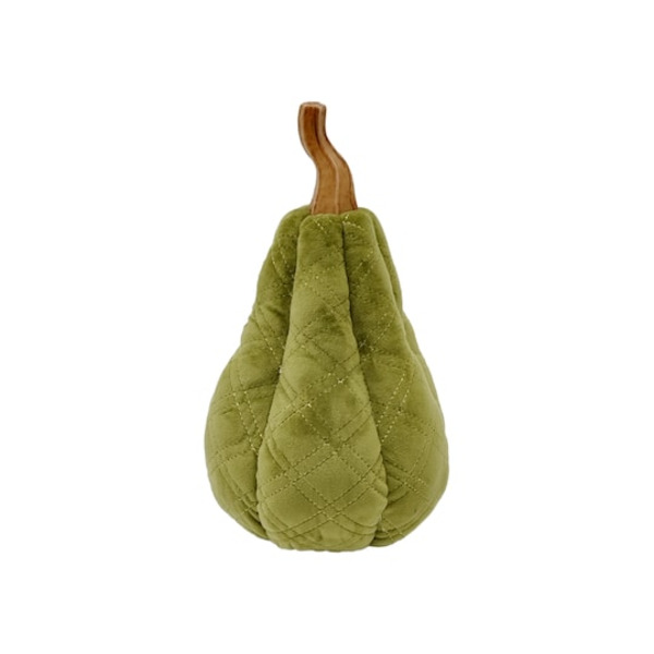 Ashland Quilted Pumpkin Tabletop Decor - Green